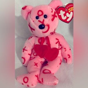 Ty Valentine’s beani baby, with tag/tash, mint condition